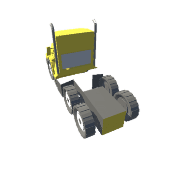 Low Poly Truck (Trayless)